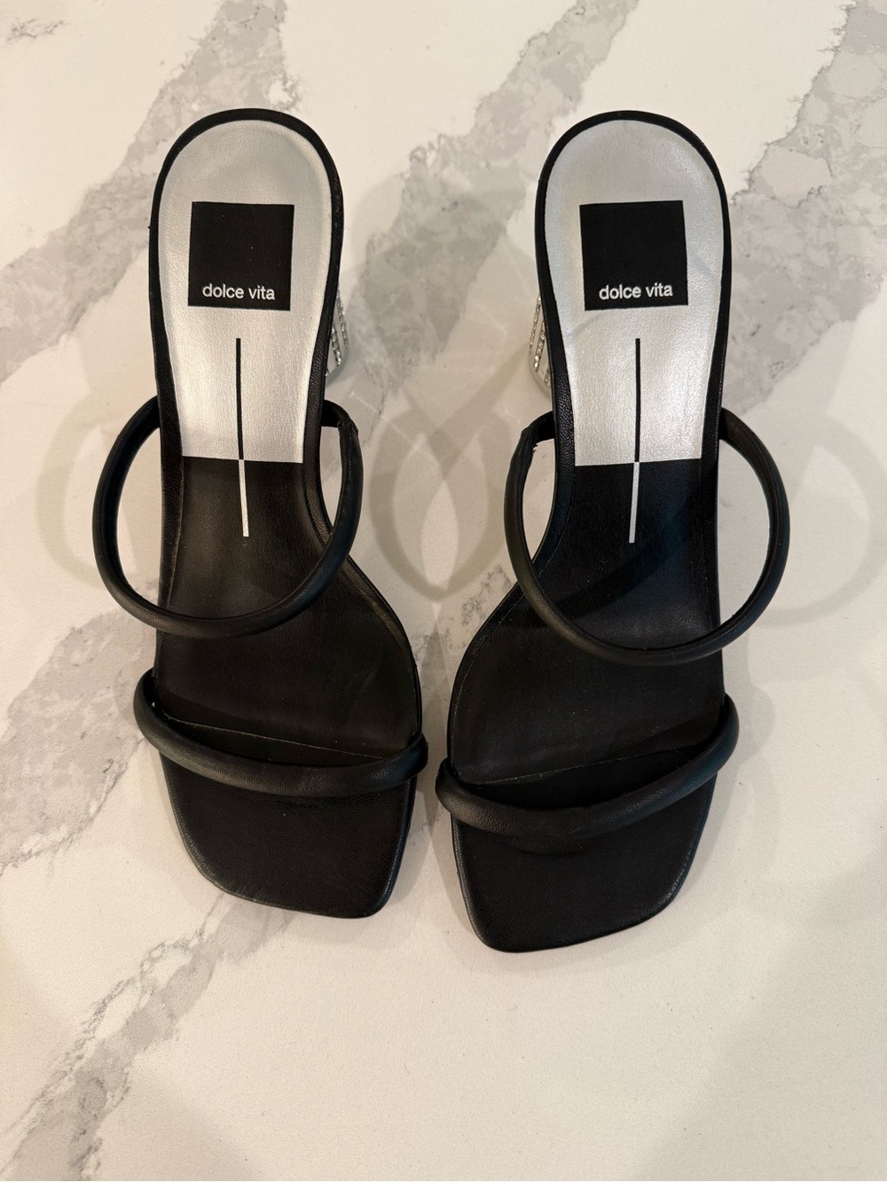 Dolce Vita Black Strappy heels